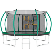 14FT Trampoline With Enclosure